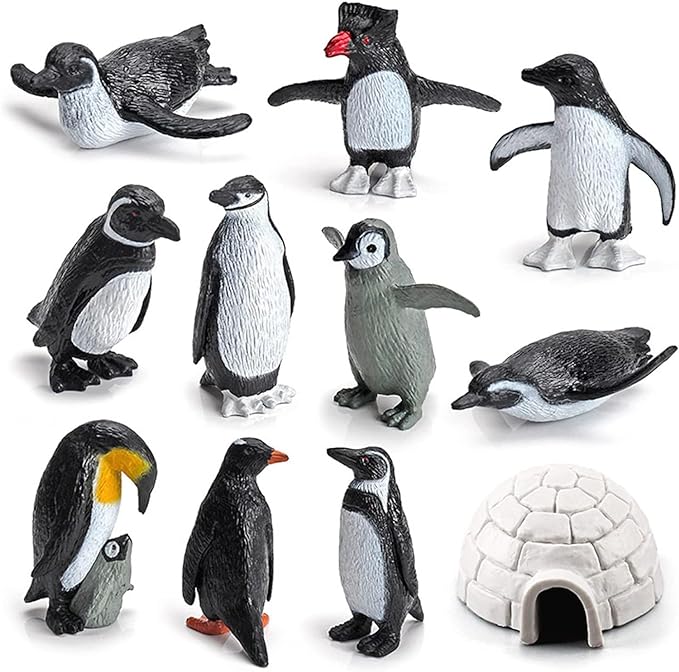 فیگور پنگوئن (11 عددی)Penguin Action Figurines