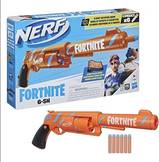 تفنگ اسباب بازی Nerf Fortnite 6 Sh