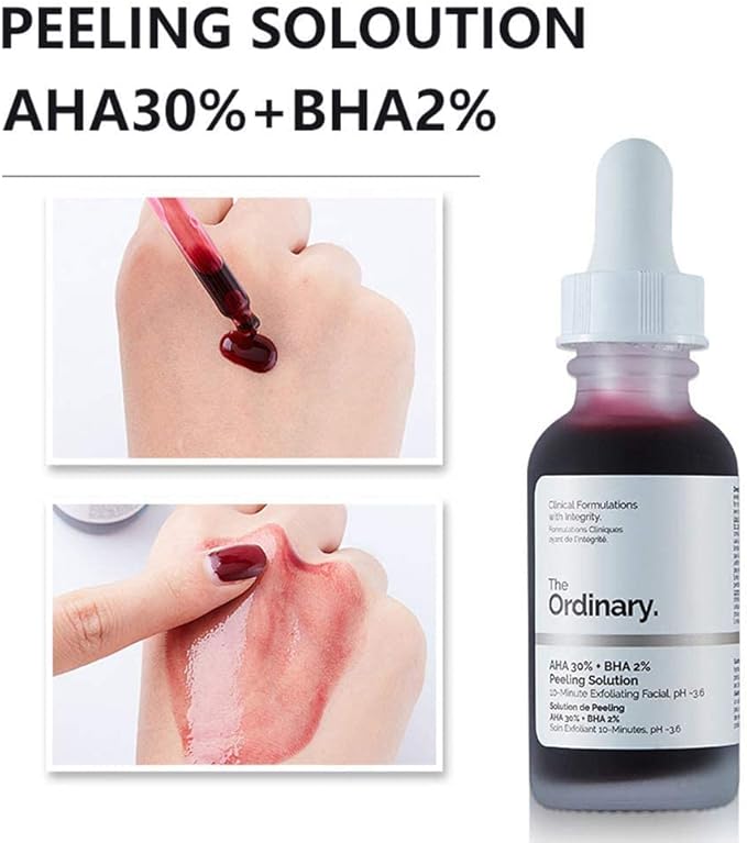 سرم The Ordinary مدل AHA 30% + BHA 2% حجم 30 میلی لیتر