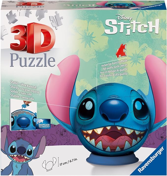 پازل سه بعدی شخصیت stitch (استیج) Ravensburger