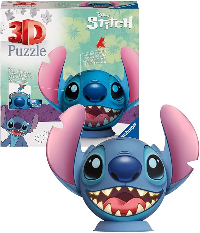 پازل سه بعدی شخصیت stitch (استیج) Ravensburger