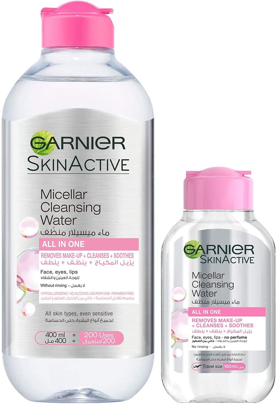 میسلار واتر کلاسیک چشم و صورت Garnier