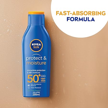 لوسیون  و ضد آفتاب بدن  NIVEA SUN با SPF 50