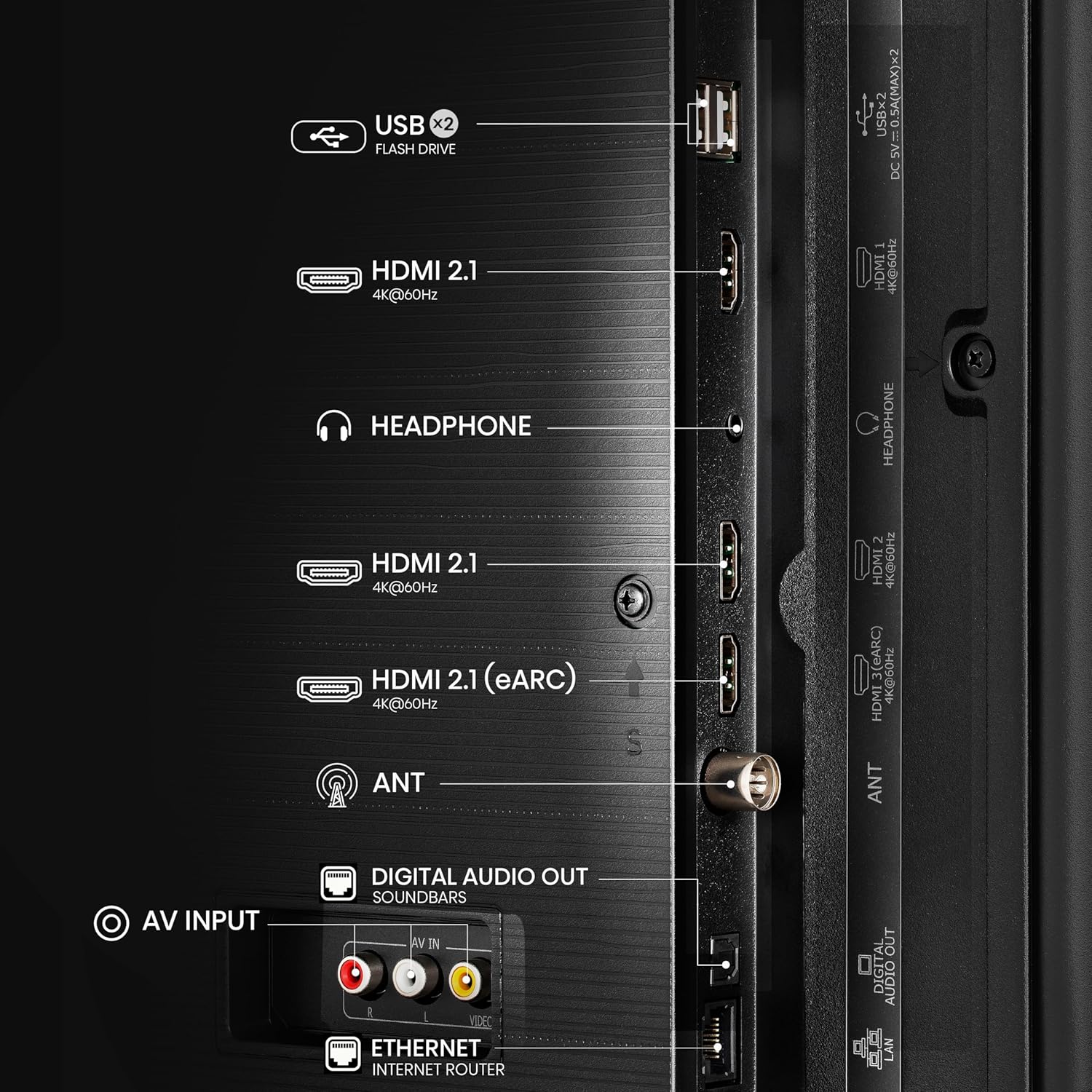 تلویزیون هایسنس 50 اینچ سری E6N مدل 43E6N