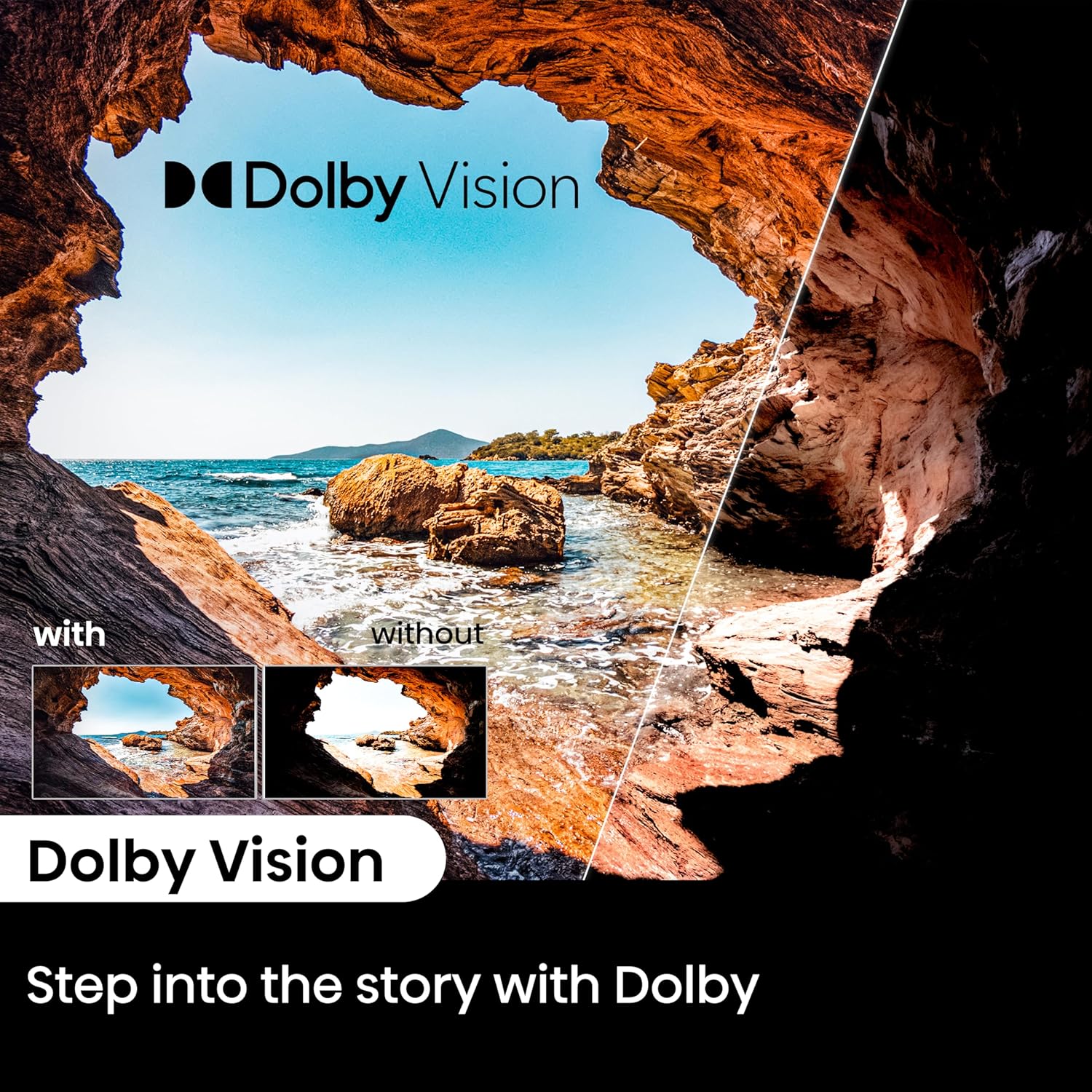 تلویزیون هایسنس 50 اینچ سری E6N مدل 43E6N