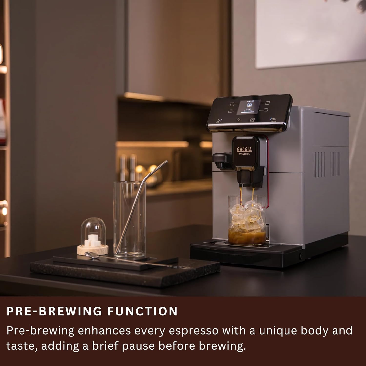 دستگاه اسپرسوساز تمام اتوماتیک گاگیا سری Prestige