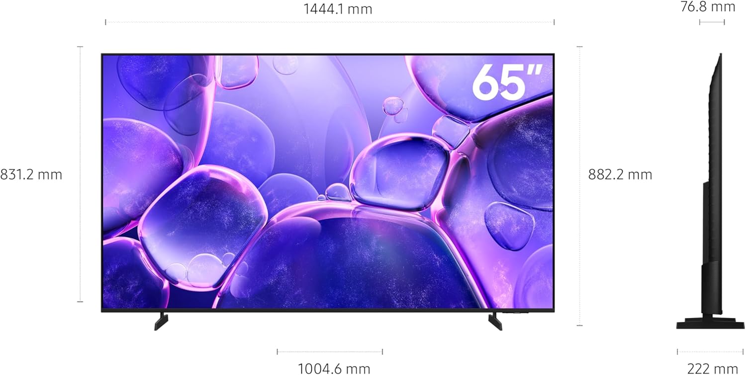 تلویزیون سامسونگ 65 اینچ سری Crystal UHD مدل UA65U8000FUXZN