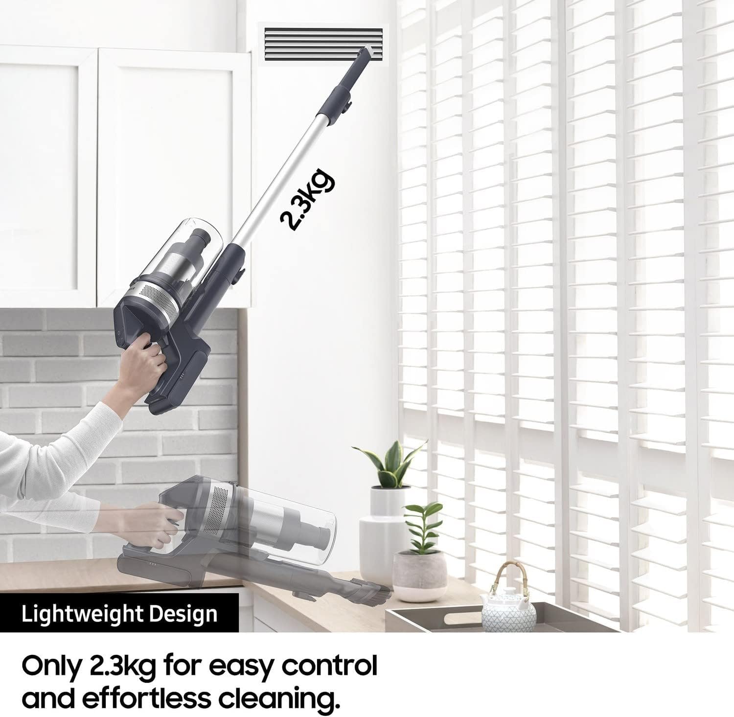 جاروبرقی شارژی عصایی سامسونگ سری Jet مدل VS15A6031R4