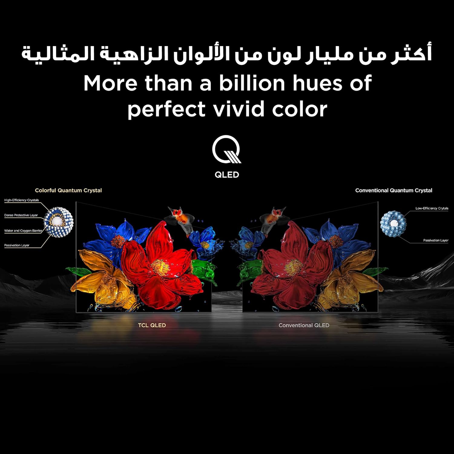 تلویزیون تی‌سی‌ال 65 اینچ QD-Mini LED مدل 65C6K