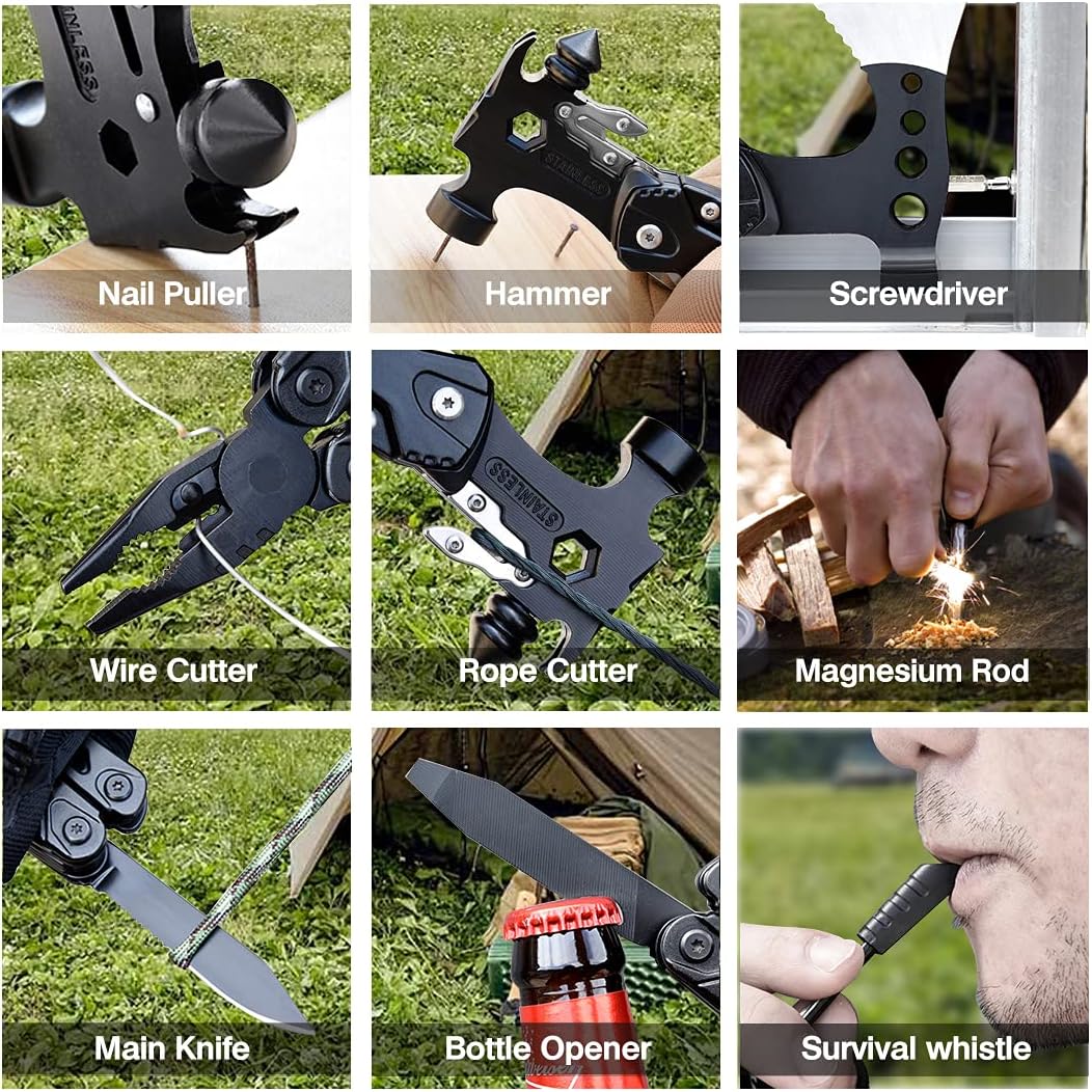 کیت ابزار چندکاره اسنو فلیک به‌همراه چکش چندمنظوره