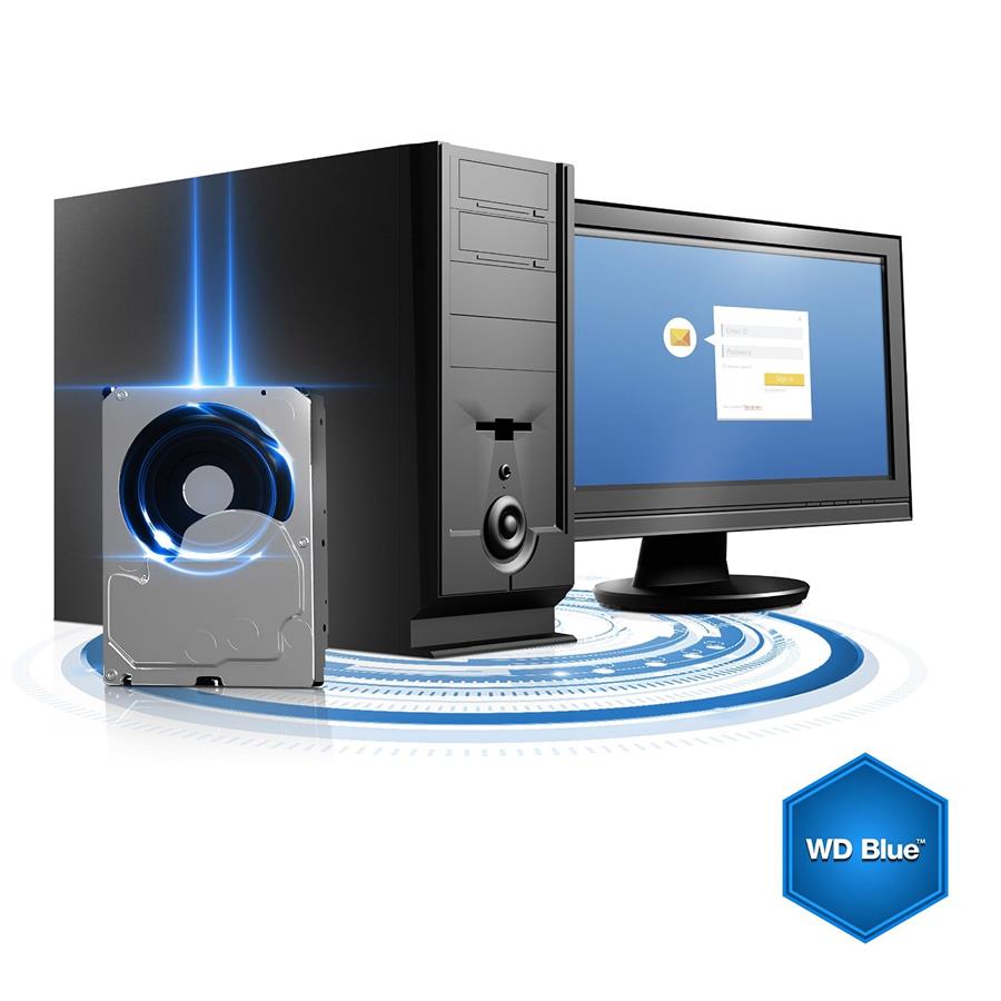 هارد اینترنال وسترن دیجیتال سری Blue wd20ezaz ظرفیت 2 ترابایت
