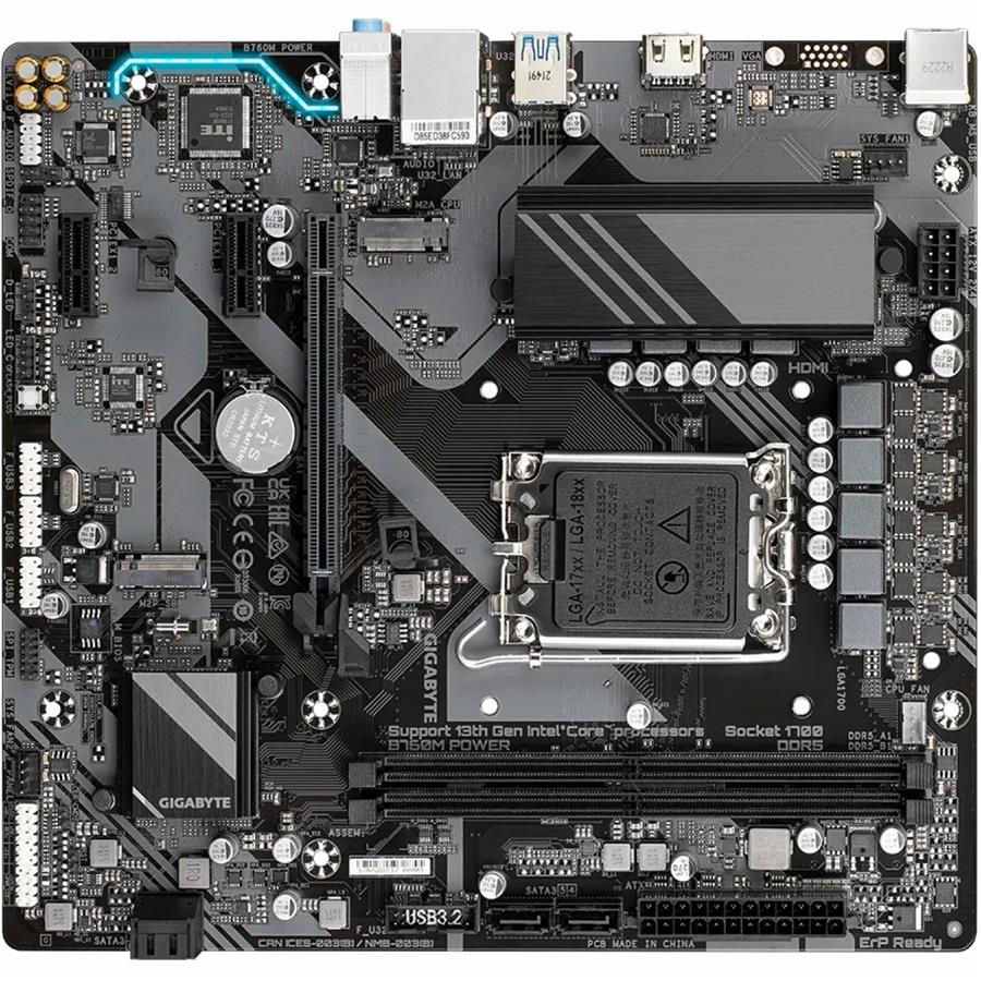 مادربرد گیگابایت مدل B760M-POWER DDR5