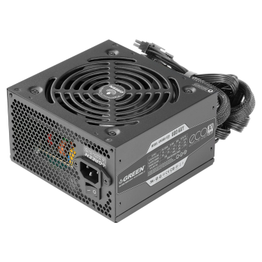 منبع تغذیه کامپیوتر گرین مدل GP600A-ECO Rev3.1 80 Plus توان 600 وات