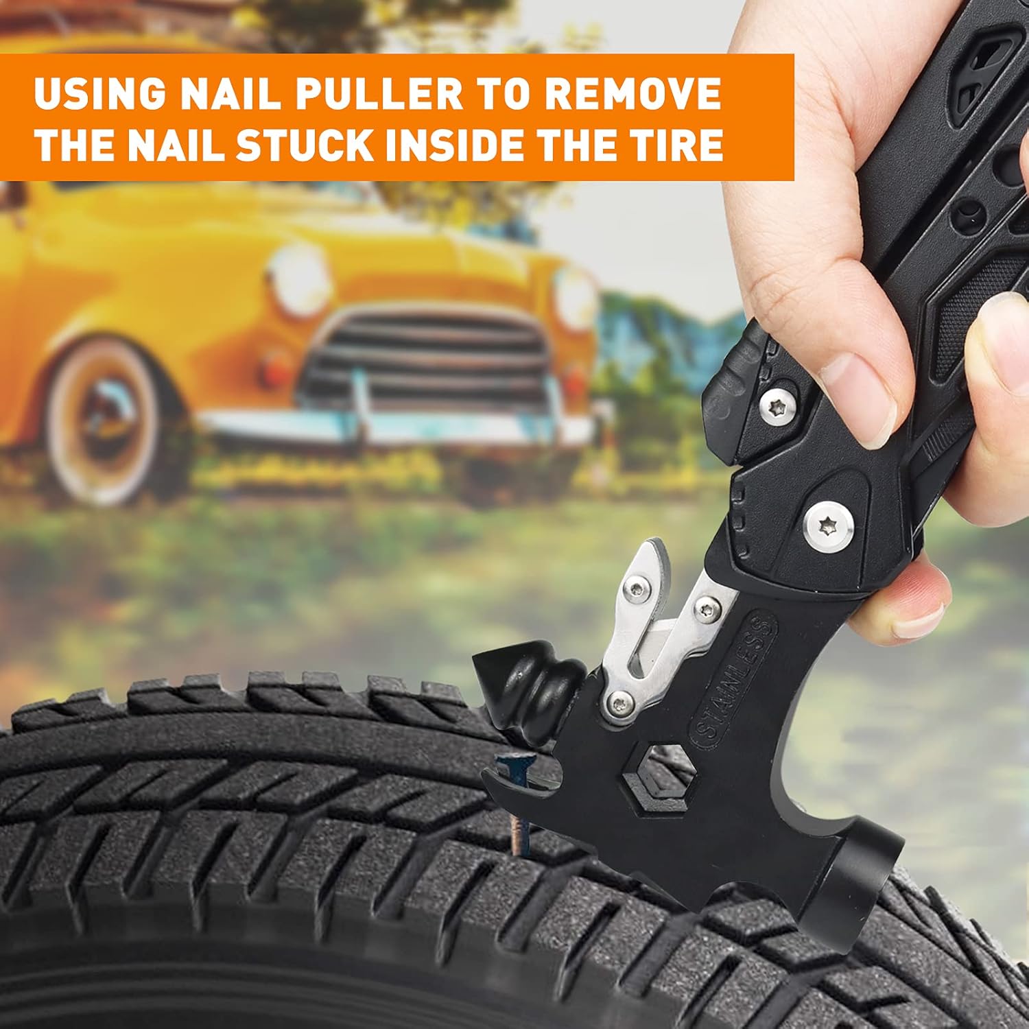 کیت ابزار چندکاره اسنو فلیک به‌همراه چکش چندمنظوره