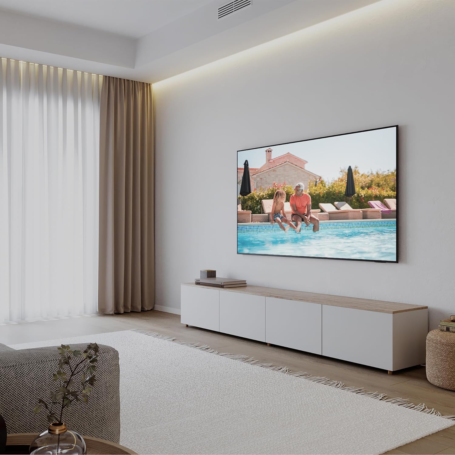 تلویزیون سامسونگ 50 اینچ سری Crystal UHD مدل UA50DU8000