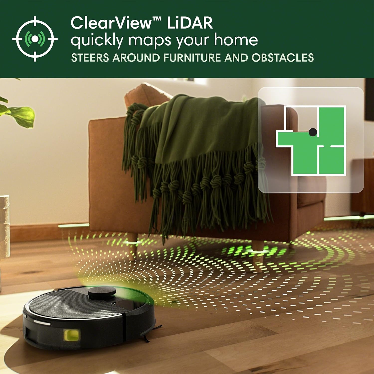 جاروبرقی رباتیک iRobot Roomba با داک تخلیه خودکار