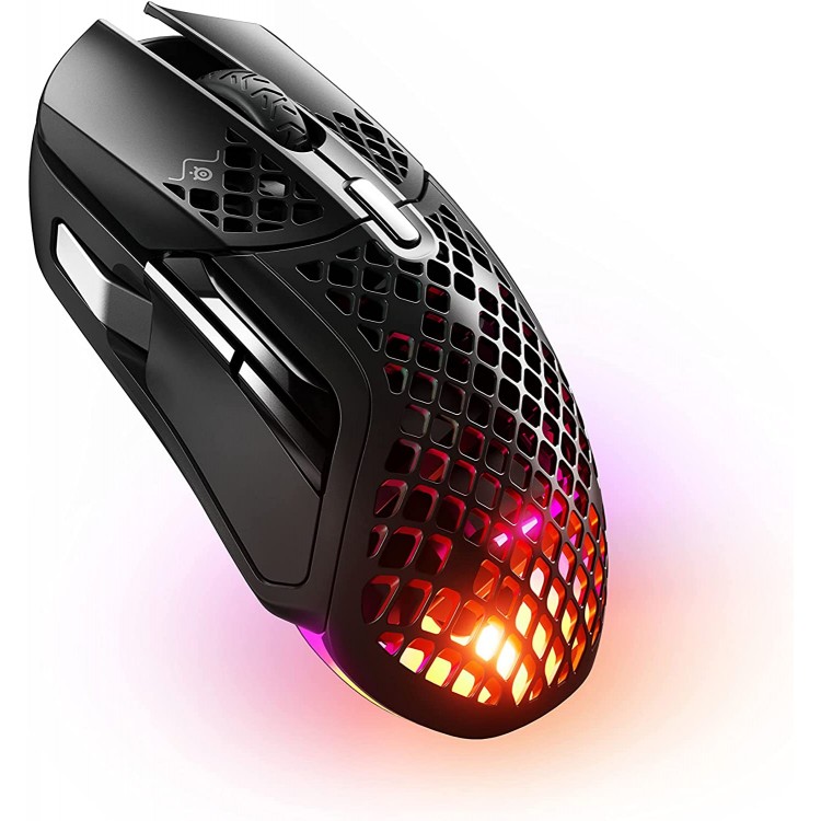 موس گیمینگ بی سیم استیل سریز مدل Aerox 5
