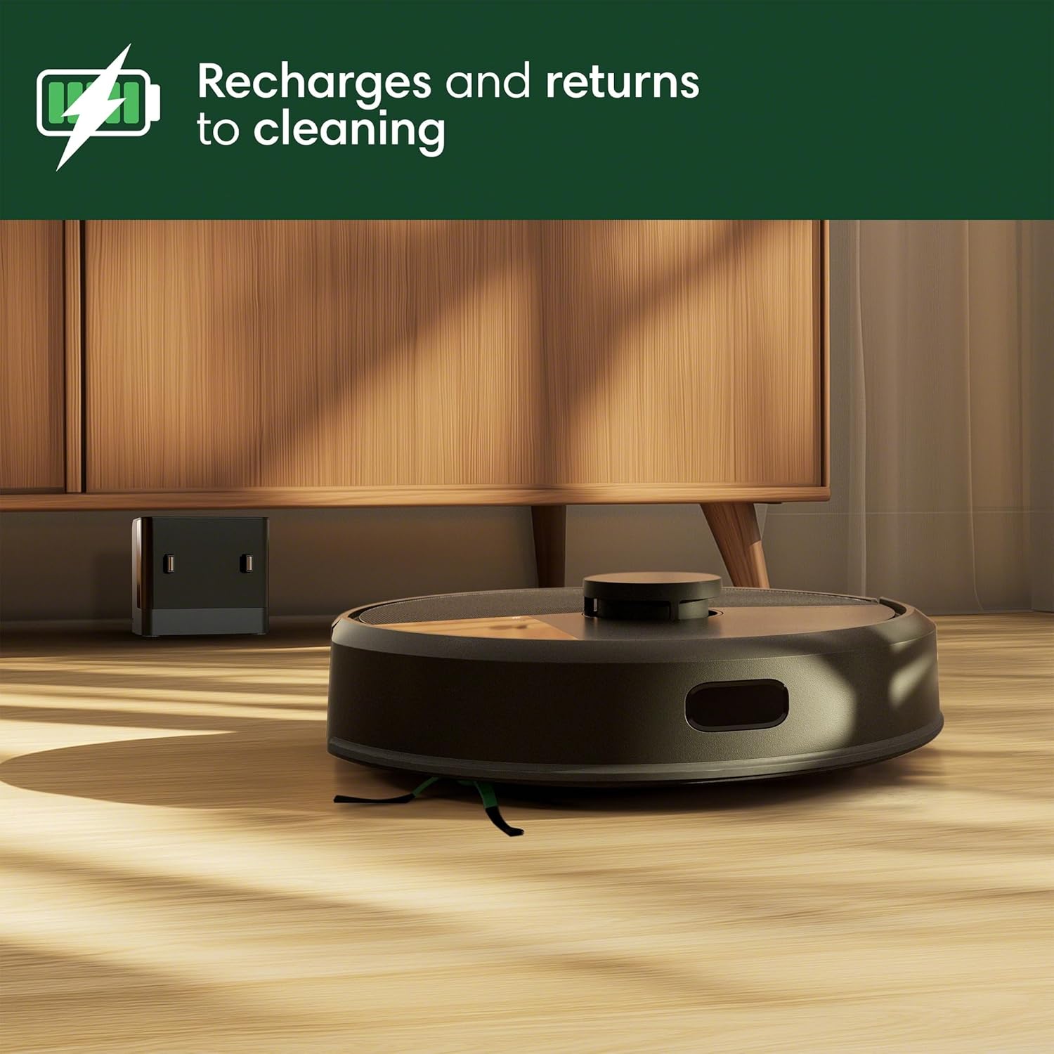 جاروبرقی رباتیک iRobot Roomba با داک تخلیه خودکار