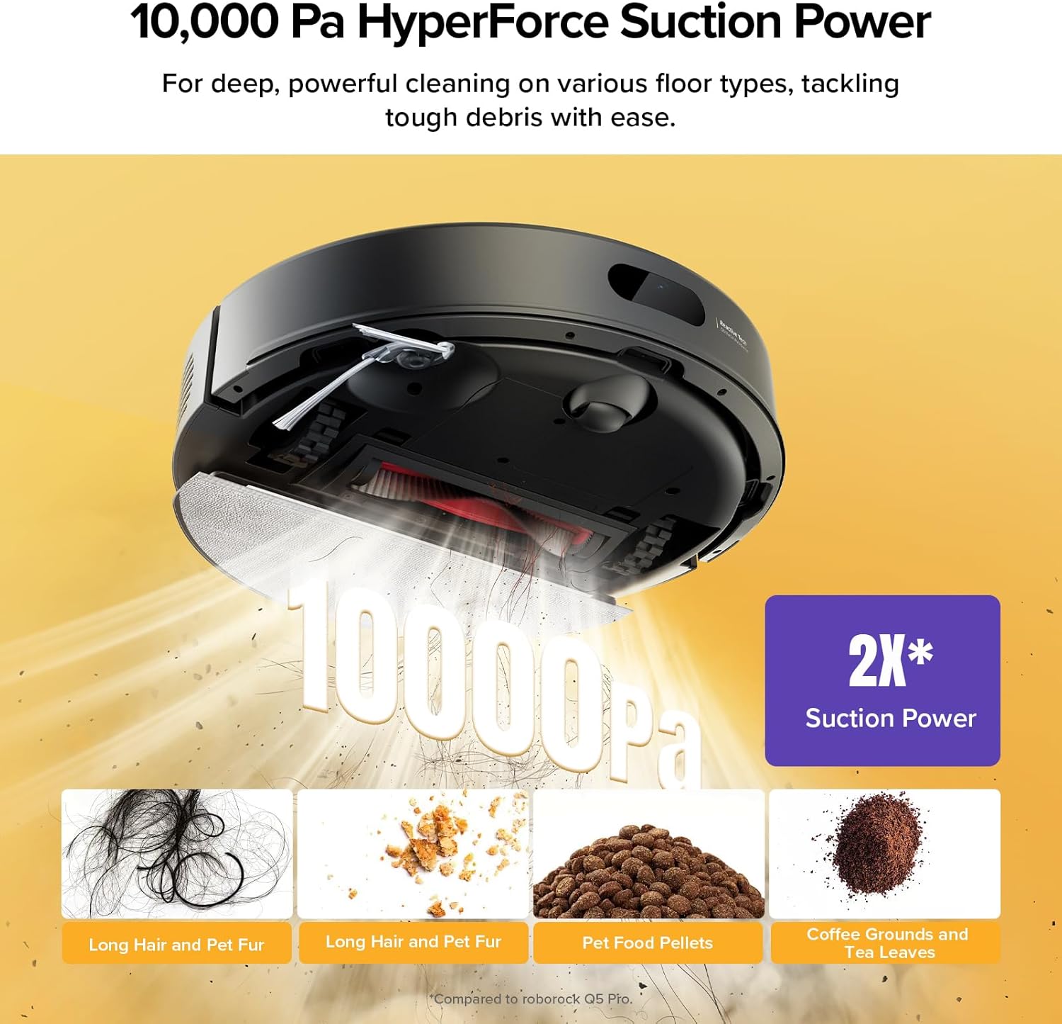 جاروبرقی رباتیک Roborock Q7 M5 با ایستگاه تخلیه خودکار