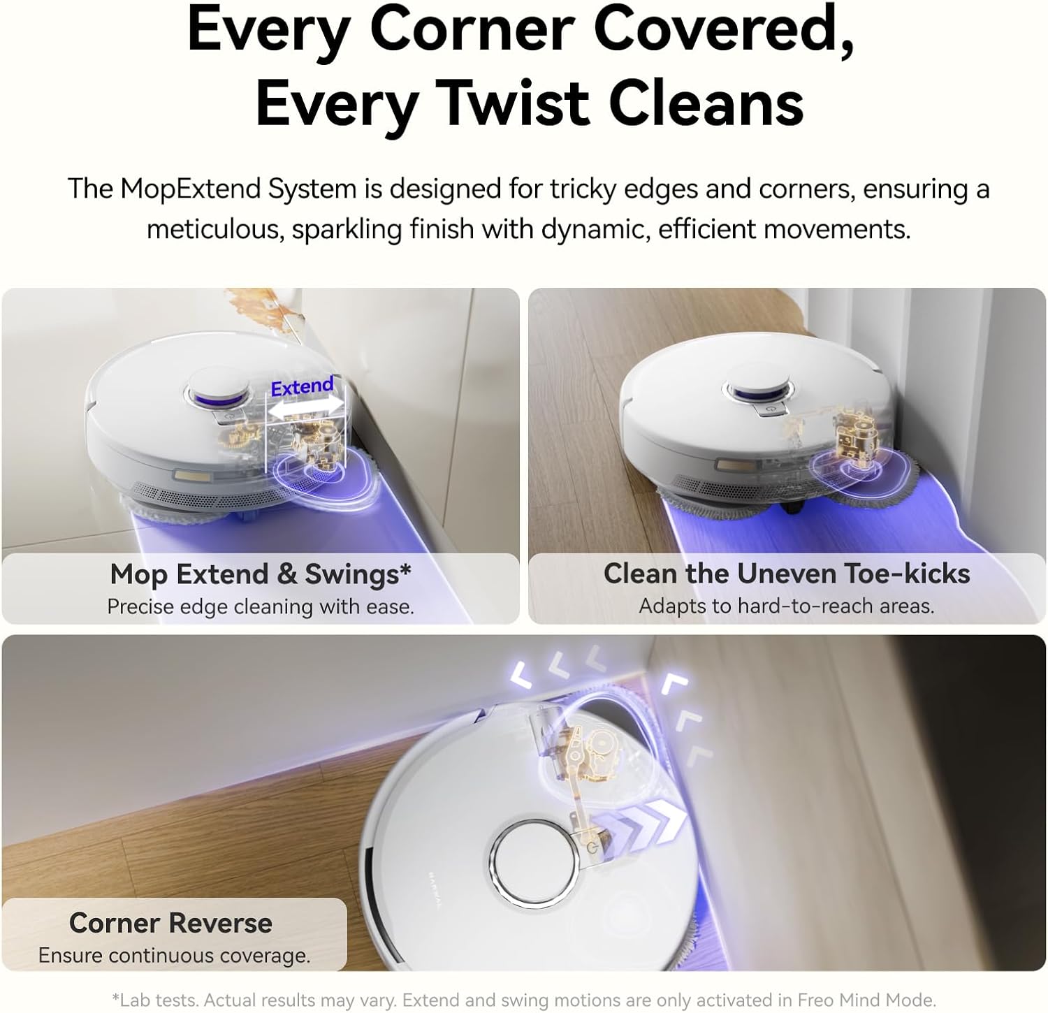 جاروبرقی رباتیک و زمین‌شوی هوشمند NARWAL با تخلیه خودکار و MopExtend