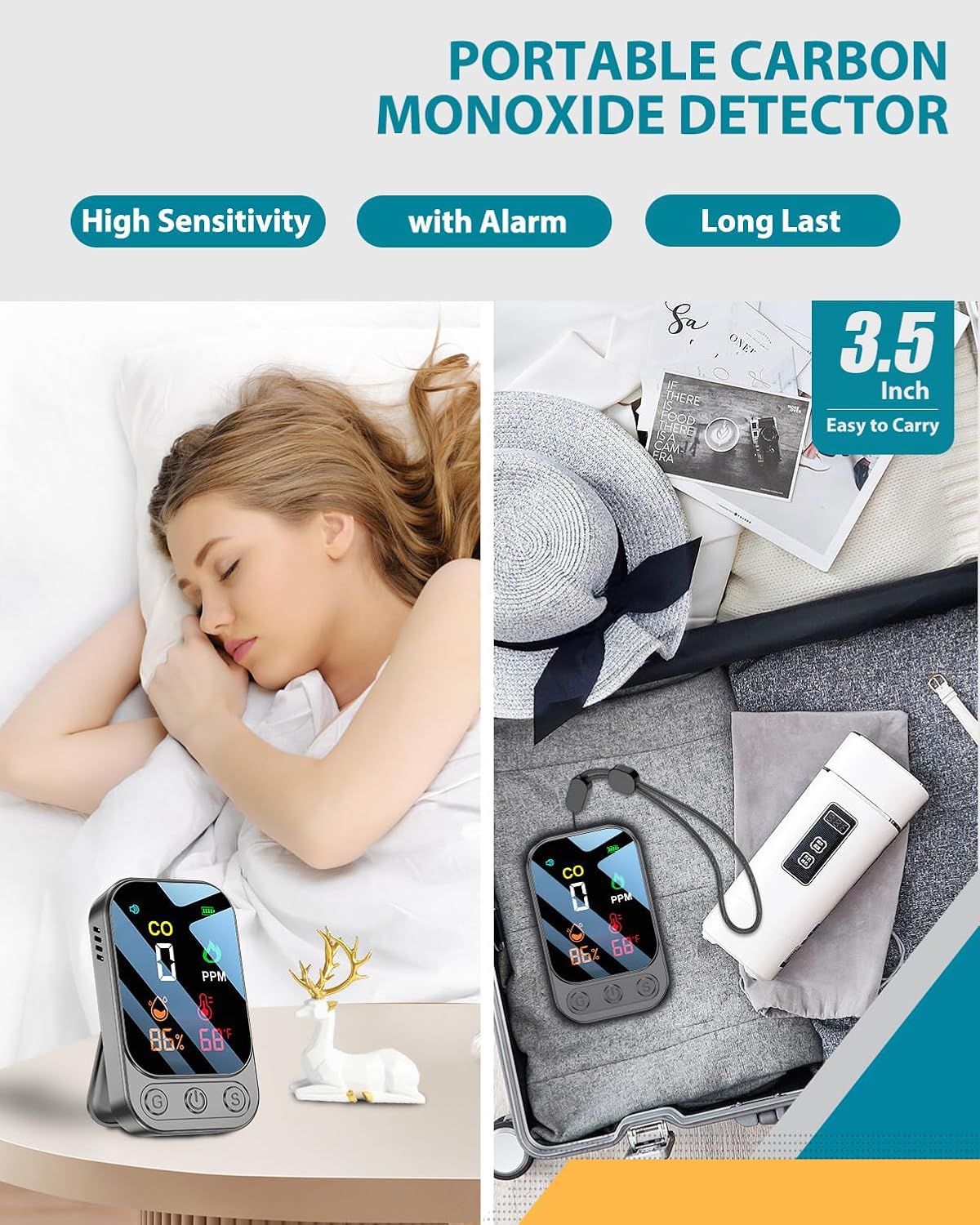 آشکارساز کربن مونوکسید KASTWAVE
