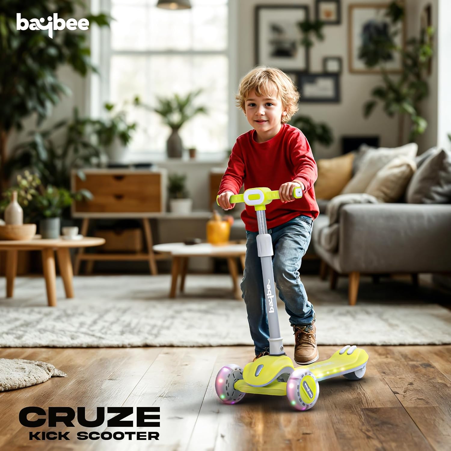 اسکوتر Baybee Cruze مخصوص کودکان 2-8 سال