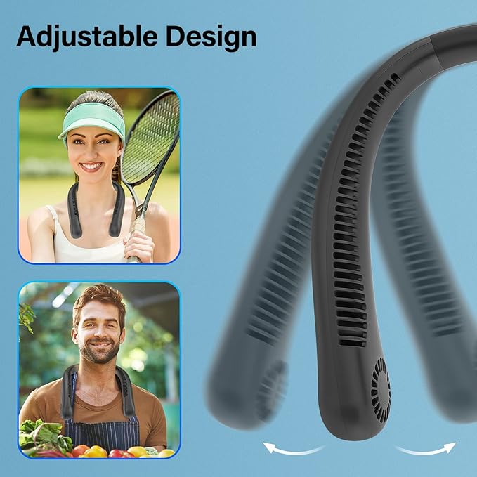 پنکه گردنی شارژی HandFan  مدل 5000mAh