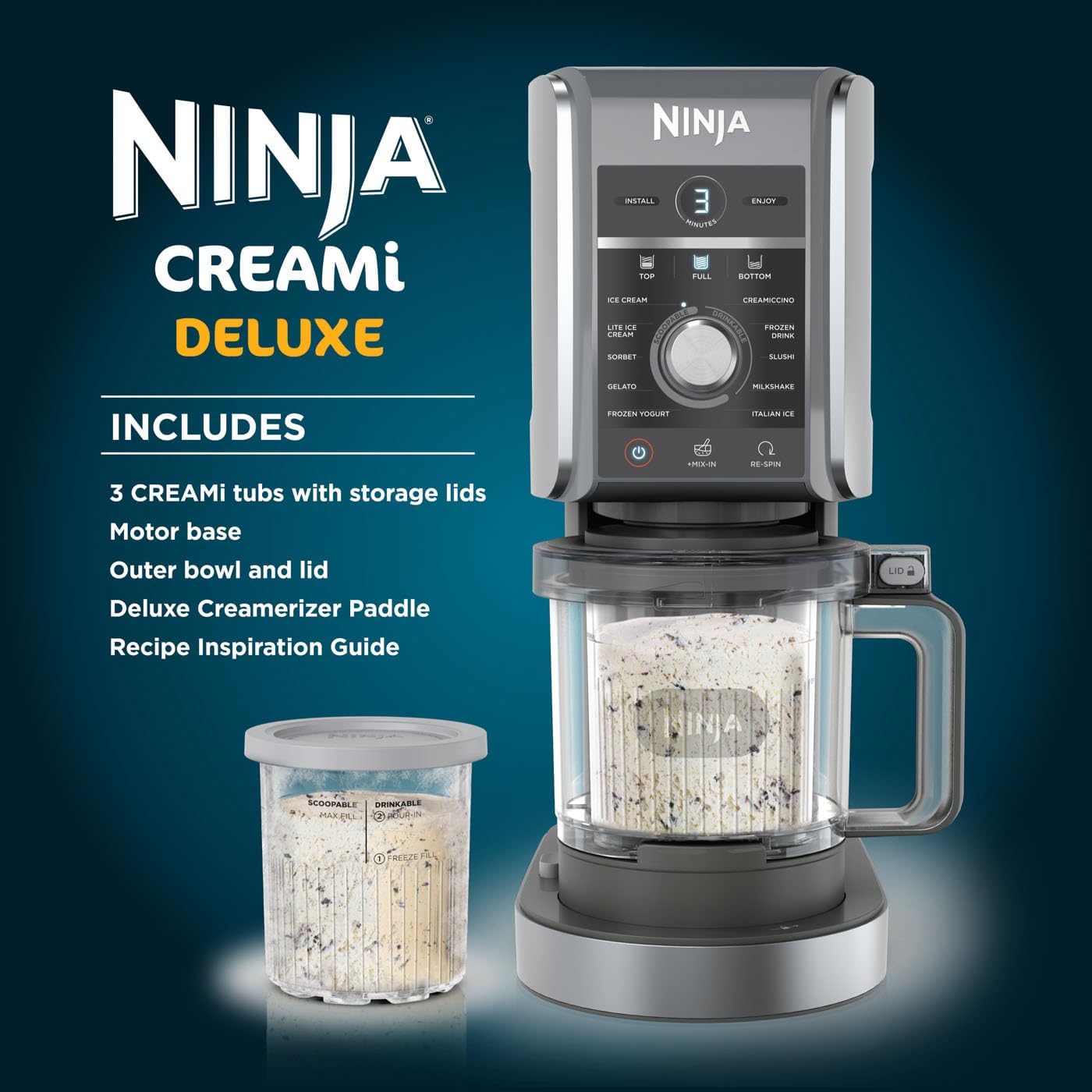 بستنی ساز و دسر ساز NINJA مدل ‎NC501ME