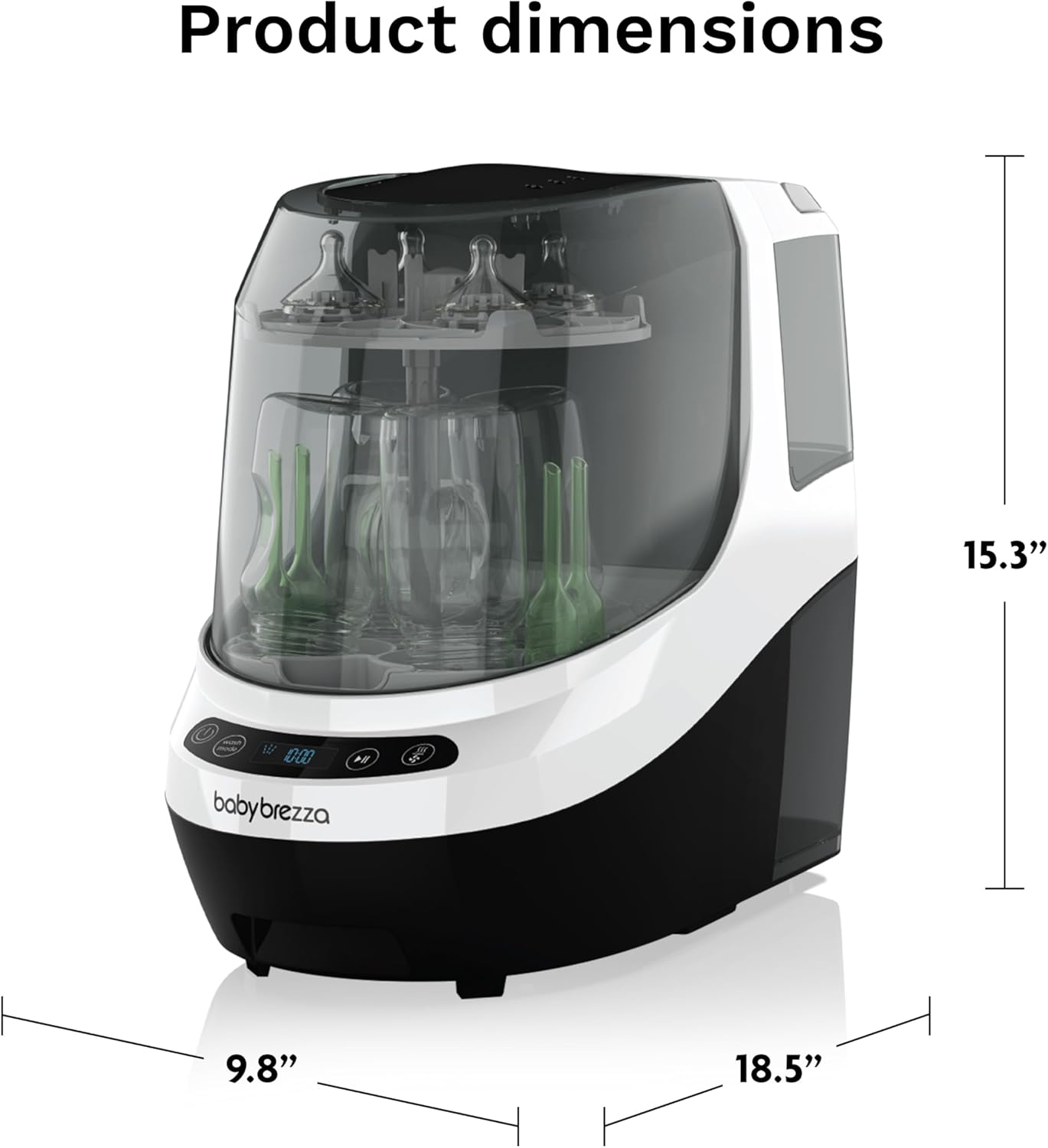 دستگاه شیشه شیرشوی Baby Brezza