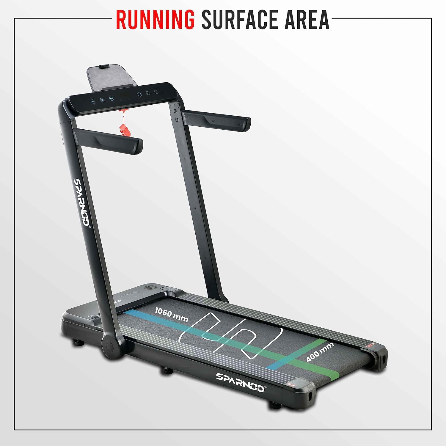 تردمیل تاشو خانگی SPARNOD FITNESS مدل ‎STH-3060