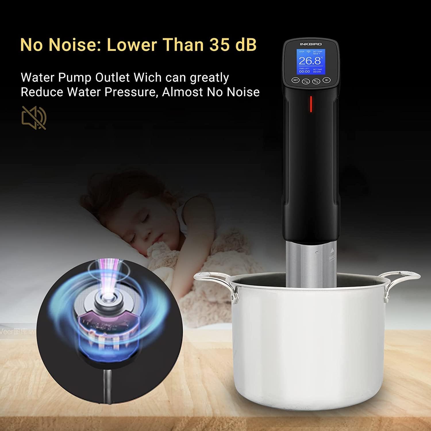 اجاق پخت در خلا INKBIRD Sous Vide WI-FI