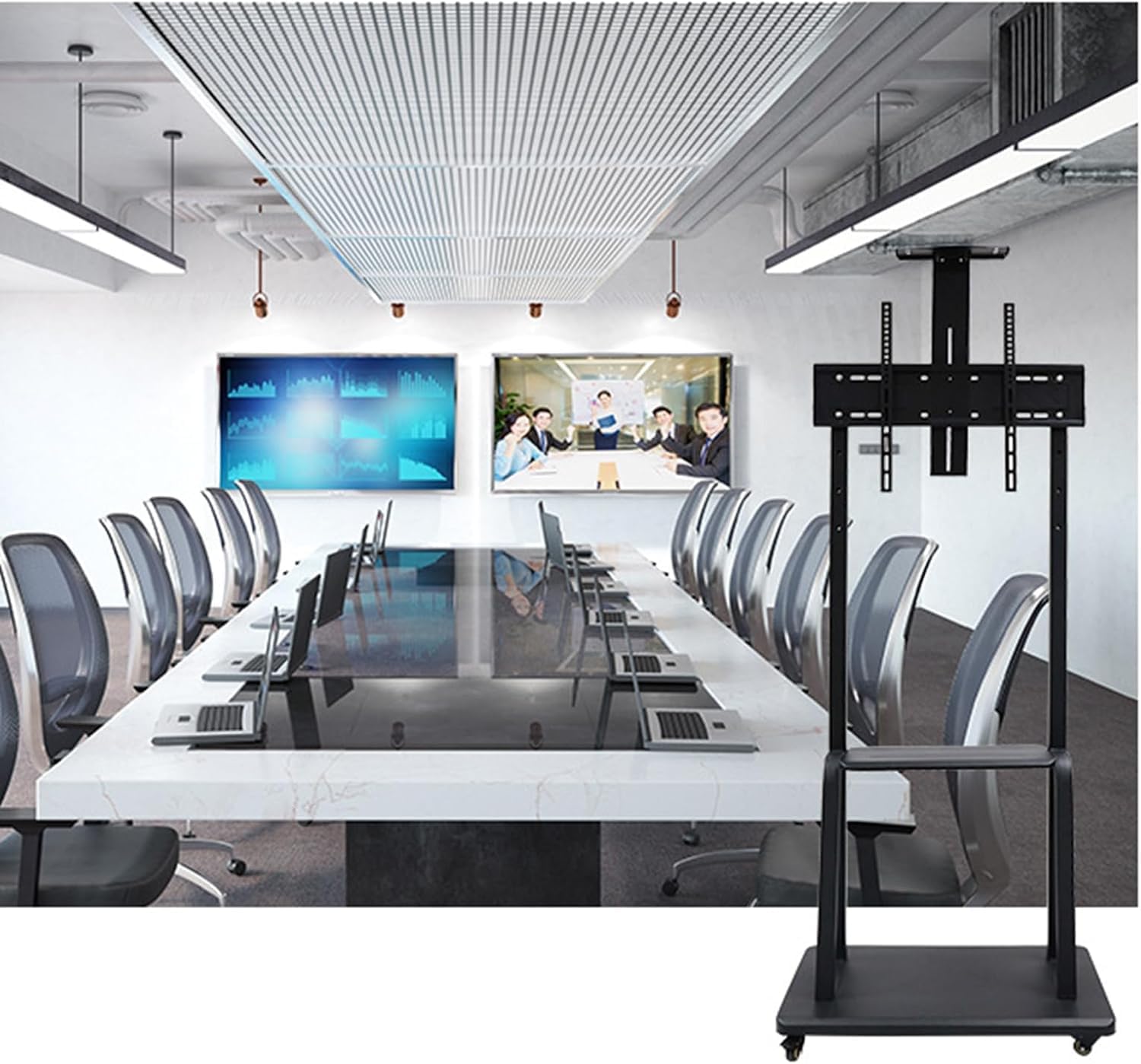 میز تلویزیون سیار SKY TOUCH مدل i700 tv cart