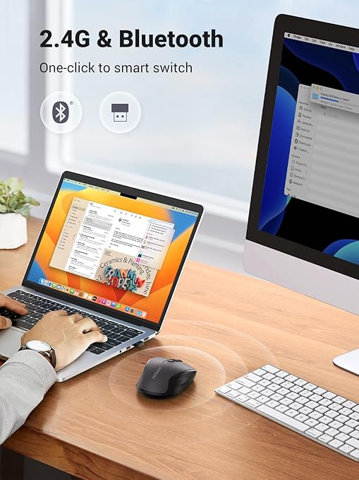 موس بی‌ سیم بلوتوثی  UGREEN ارگونومیک