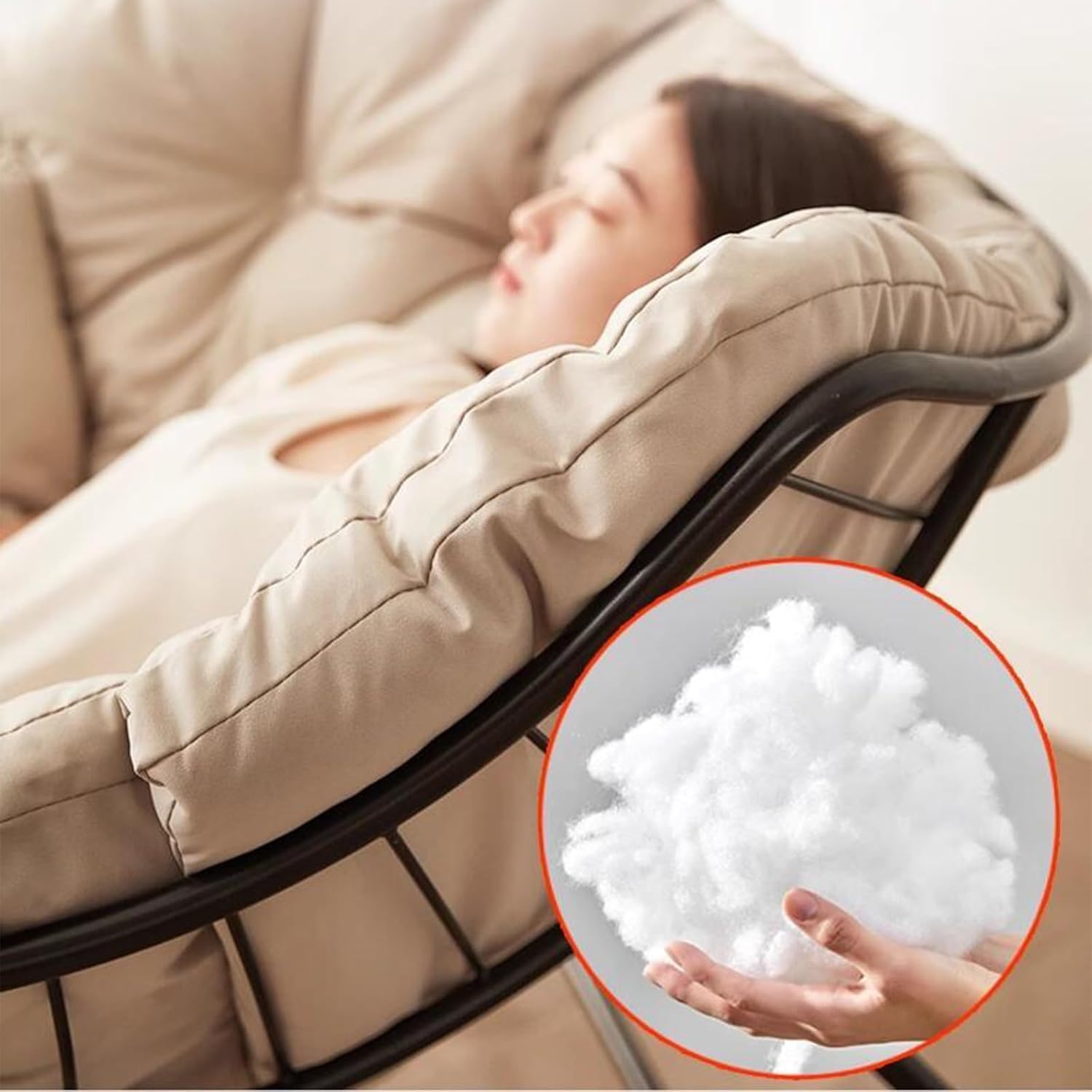 صندلی گهواره ای Deep Sleep مدل ‎VI-RC-02 با تشک ضخیم و نرم