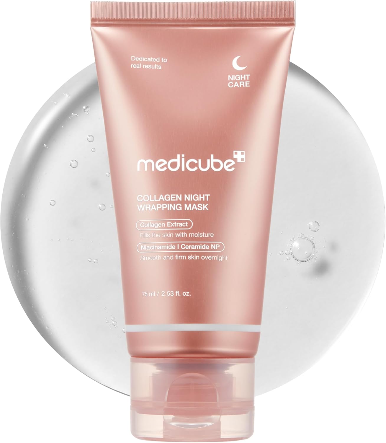 ماسک صورت لایه بردار کلاژن کره ای medicube