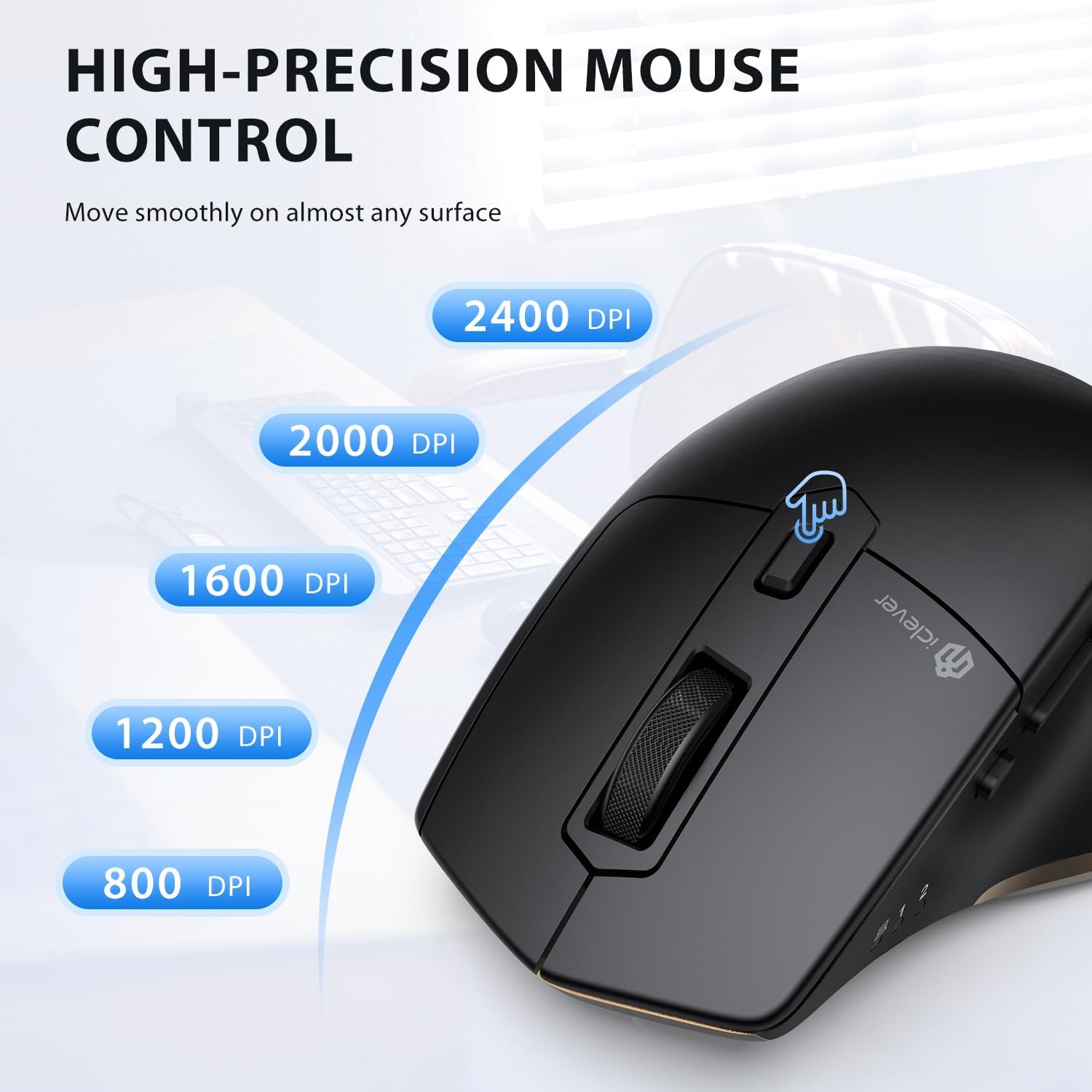 موس بی سیم iClever مدل MD172