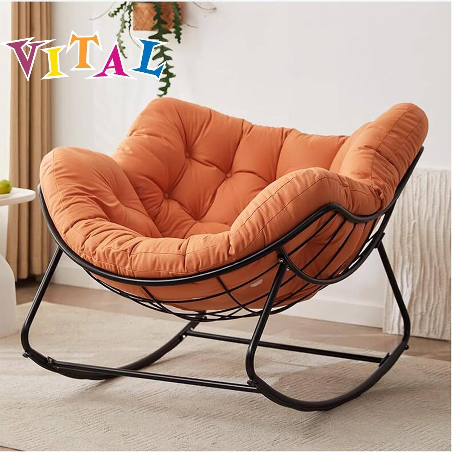 صندلی گهواره ای Deep Sleep مدل ‎VI-RC-02 با تشک ضخیم و نرم
