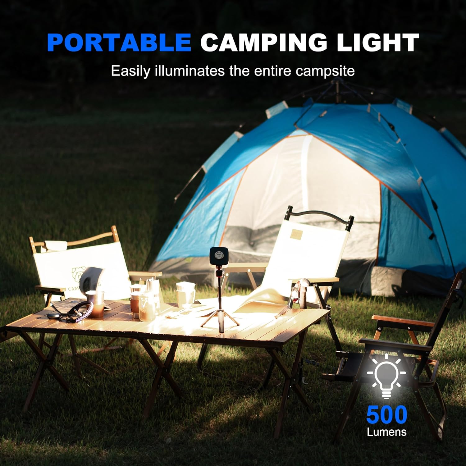 چراغ کمپینگ Wuben F5 LED 5200mAh