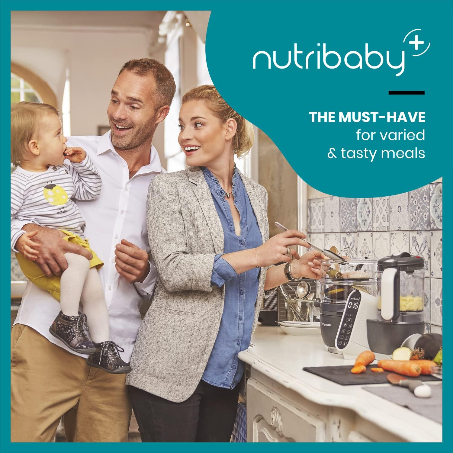 غذا ساز و مخلوط کن Babymoov مدل ‎A001124_UK