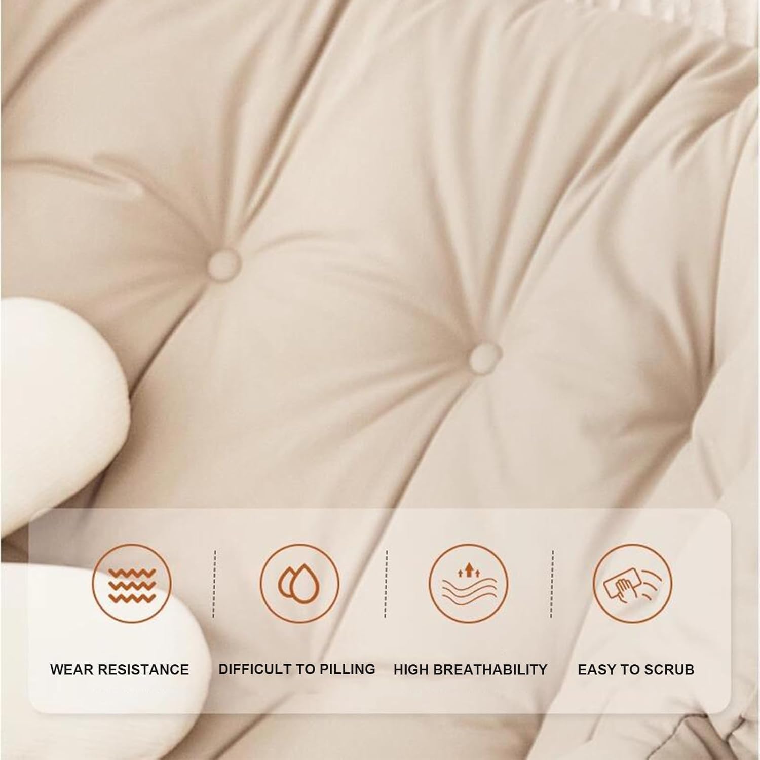 صندلی گهواره ای Deep Sleep مدل ‎VI-RC-02 با تشک ضخیم و نرم
