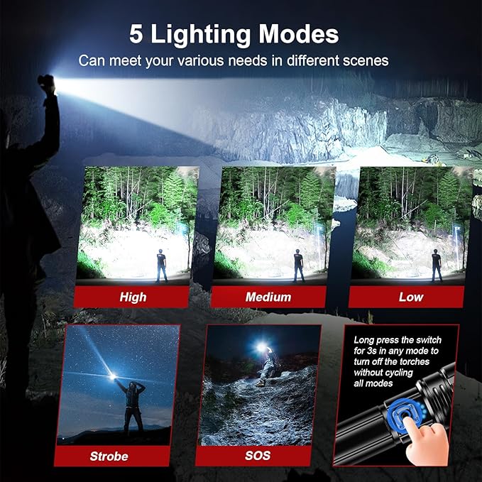 چراغ قوه Shadowhawk LED مدل AE-S1467