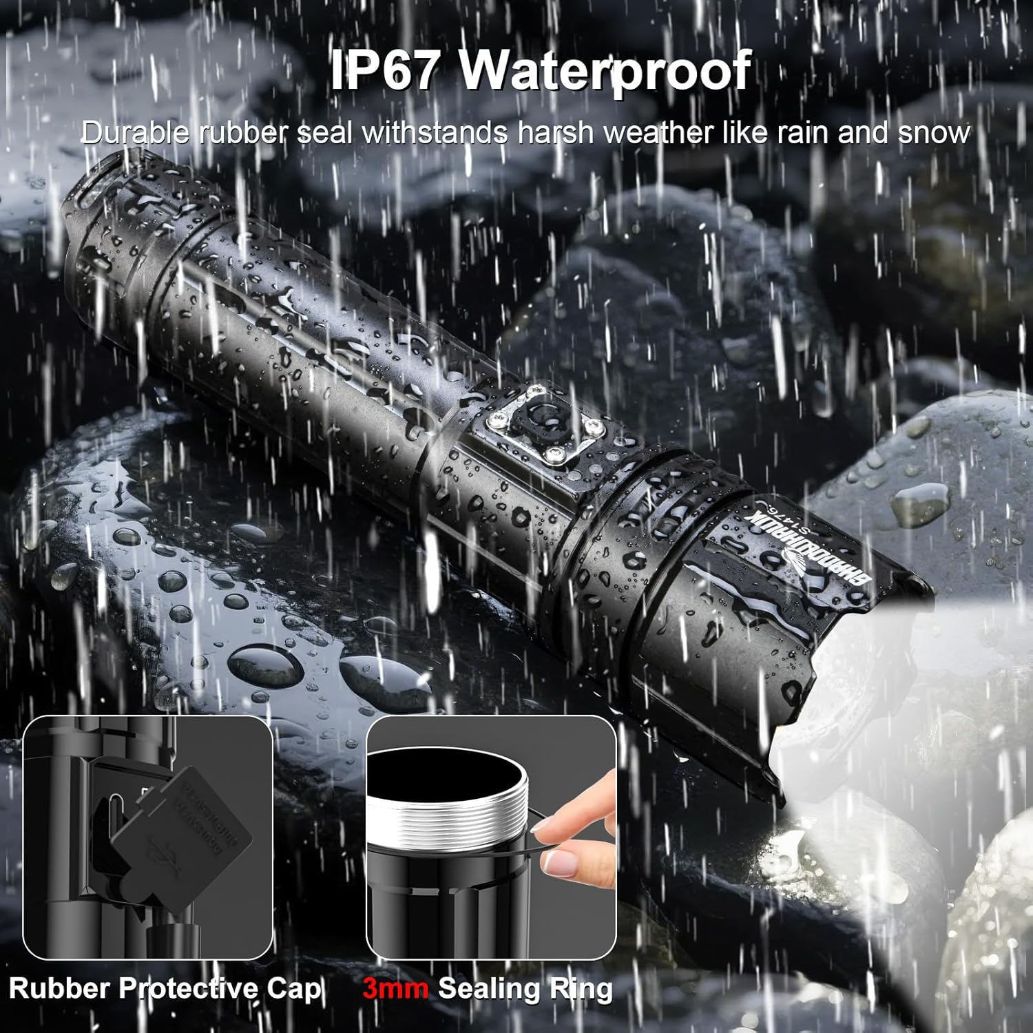 چراغ قوه Shadowhawk LED مدل AE-S1467