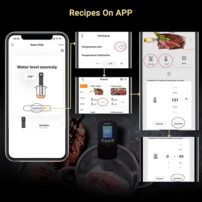 اجاق پخت در خلا INKBIRD Sous Vide WI-FI