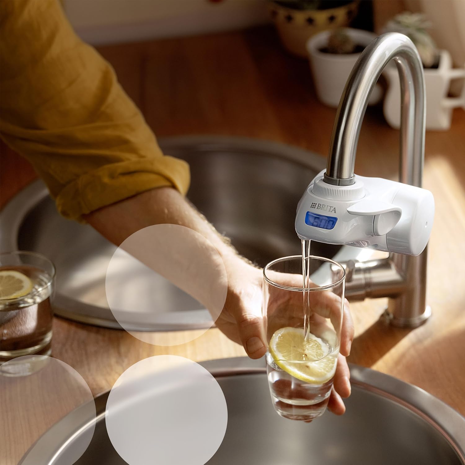 دستگاه فیلتر آب روی شیر BRITA مدل 1052076