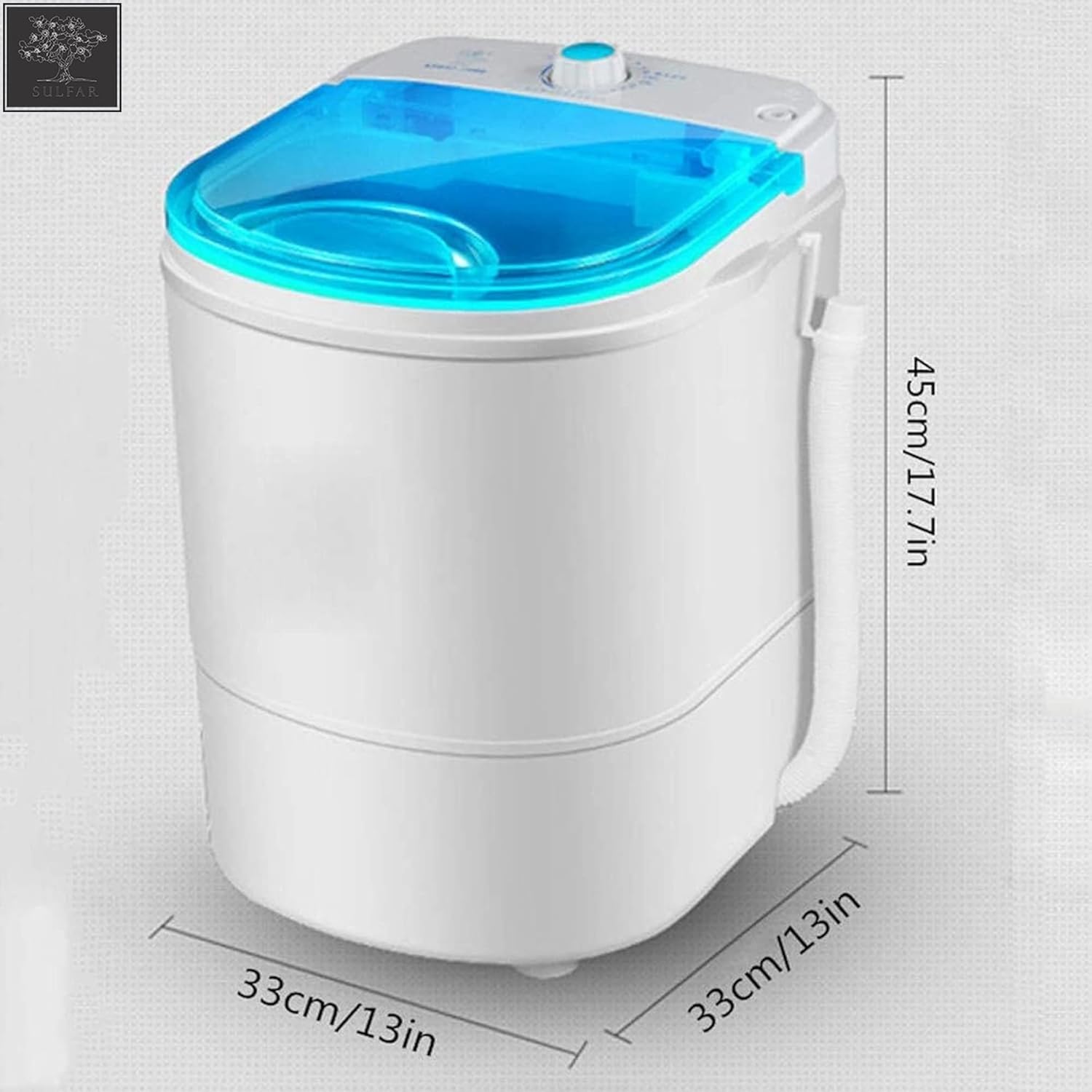 ماشین لباسشویی تمام اتوماتیک کوچک Sulfar KT-00-10001