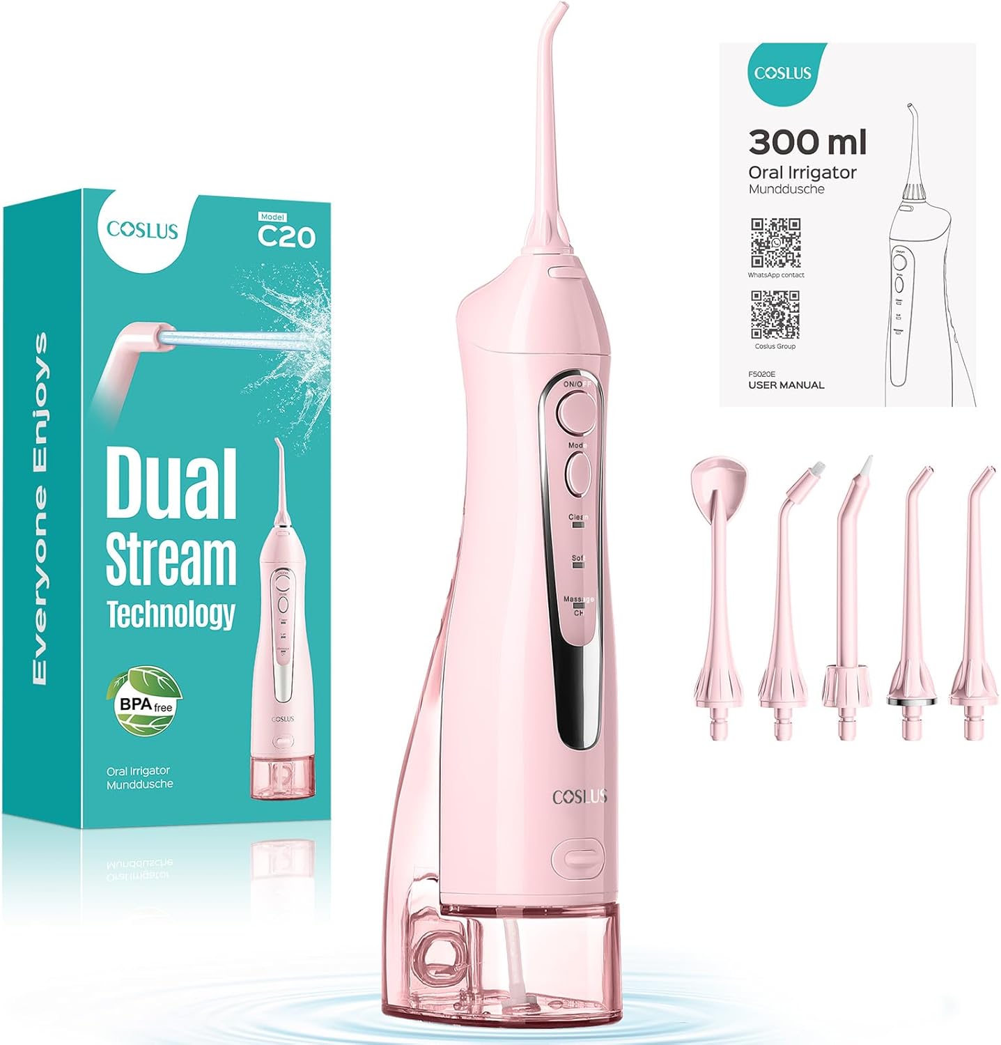 واتر فلاسر COSLUS مخصوص ارتودنسی، مدل C20(F5020E)