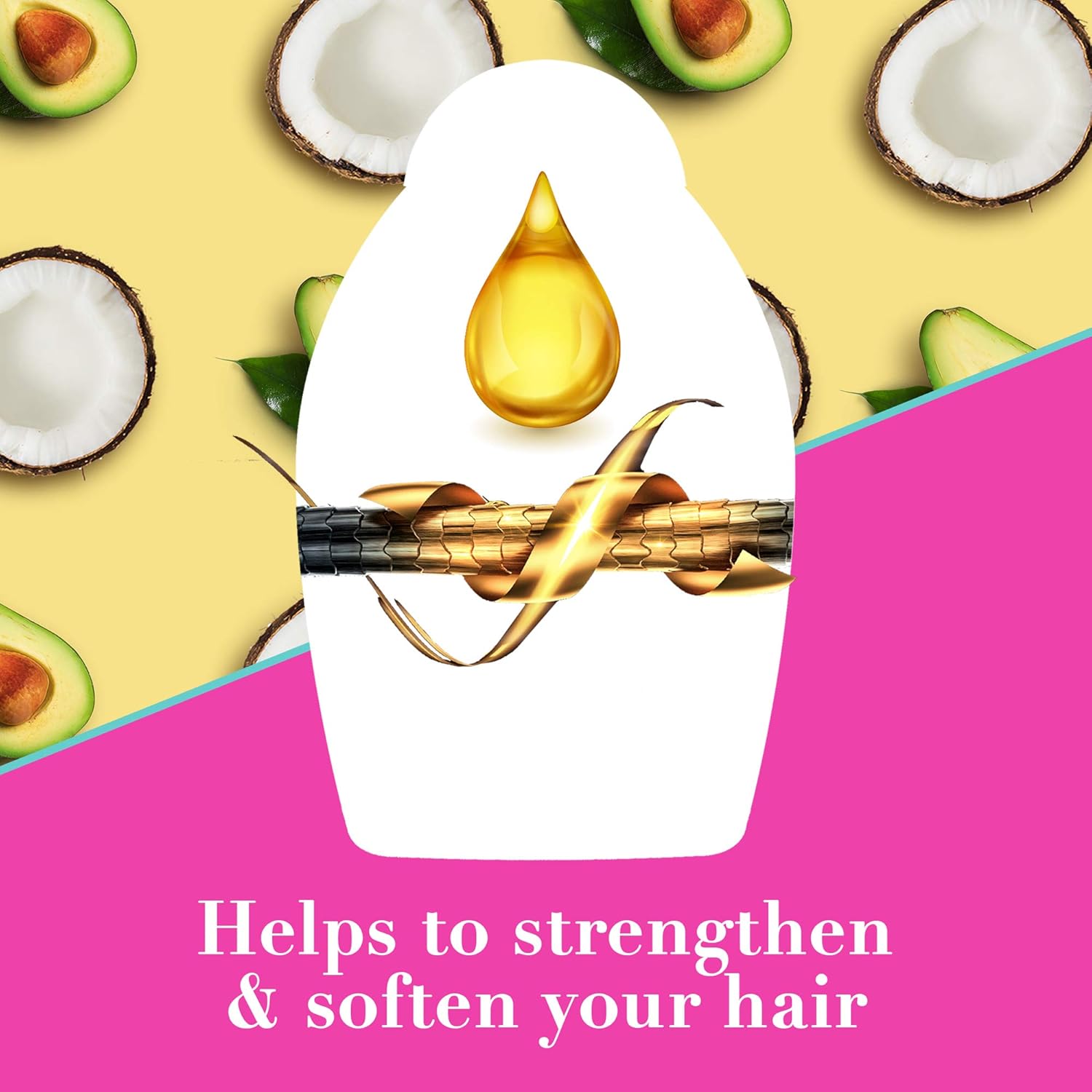 شامپو و نرم کننده OGX مدل Ever Straightening With Brazilian Keratin Smooth بسته ۲ عددی