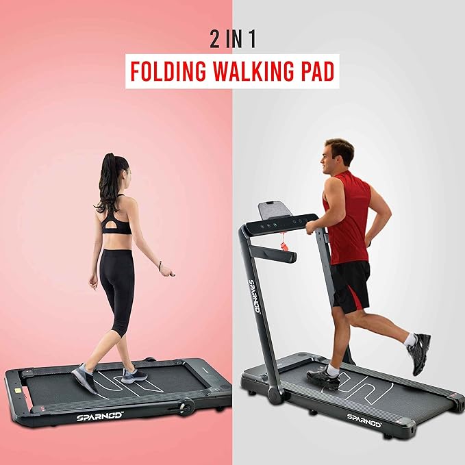 تردمیل تاشو خانگی SPARNOD FITNESS مدل ‎STH-3060