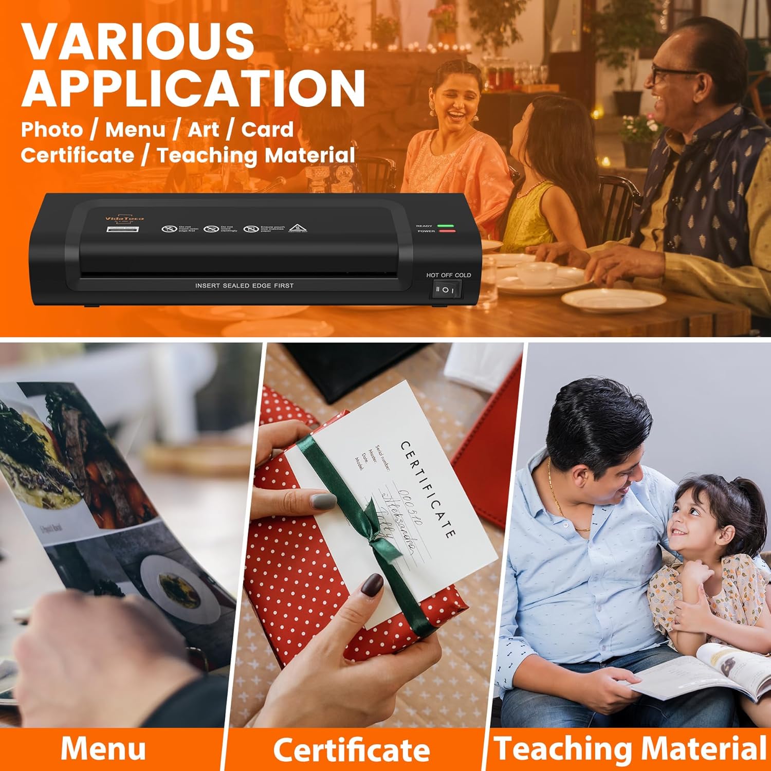 دستگاه لمینت VidaTeco