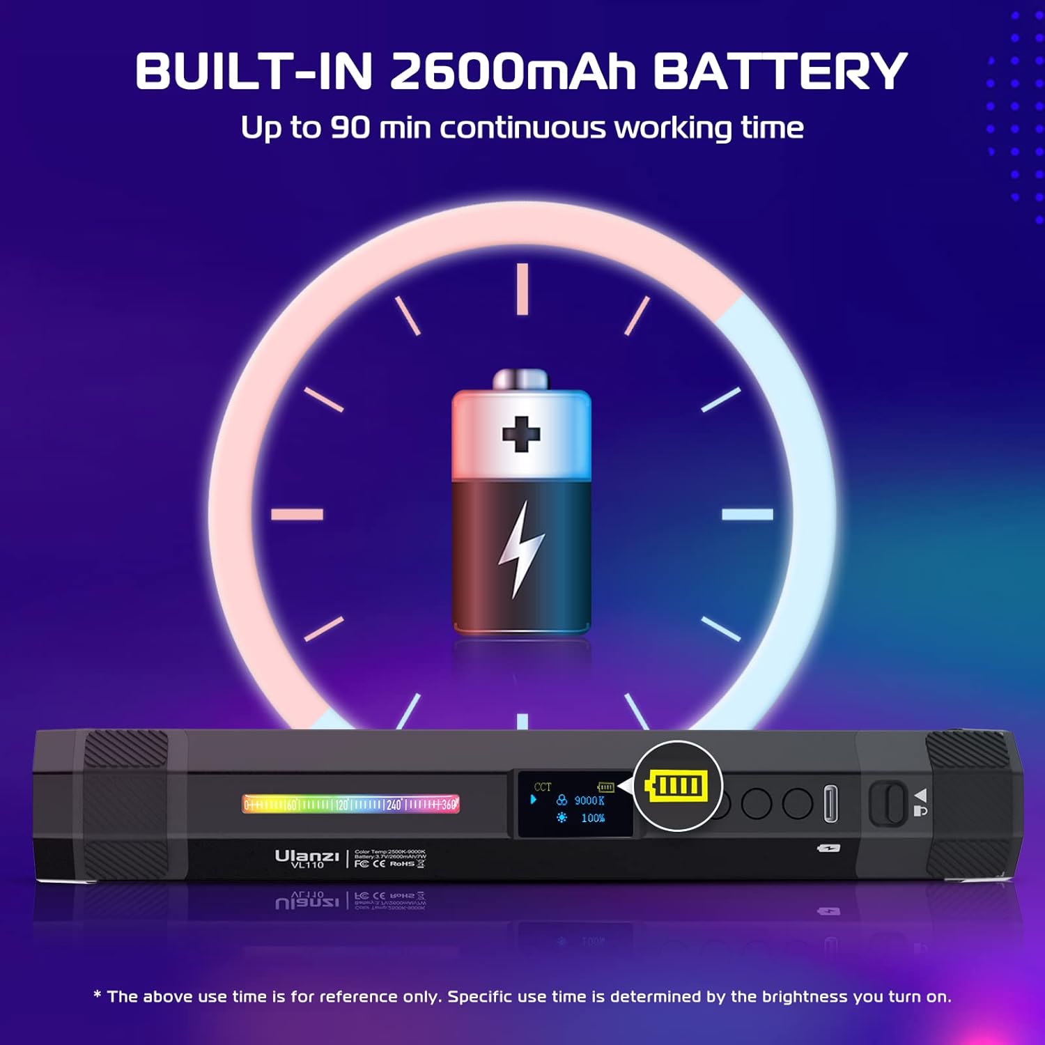 لایت استیک ULANZI مدل  ‎ VL110